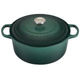 Le Creuset Signature Enameled Cast Iron Round Dutch Oven with Lid