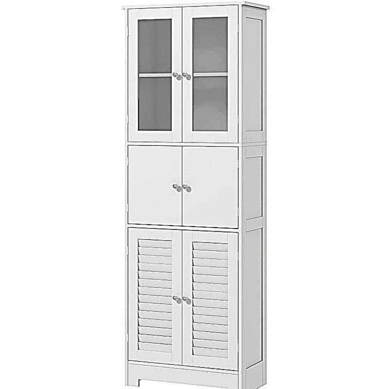 Armoire autoportante pour vestibule, armoire de rangement et armoire de cuisine