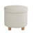 Mayen 19" Wide Round Storage Ottoman-433575649