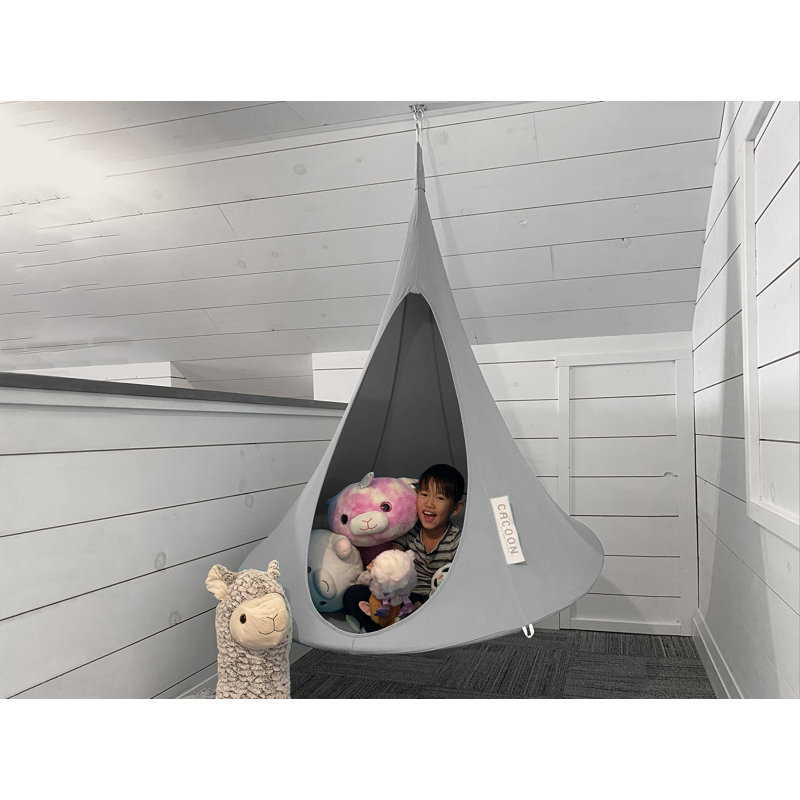 Cacoon - Island Vibe Hanging Chair, 120cm H x 120cm W x 120cm D, Grey