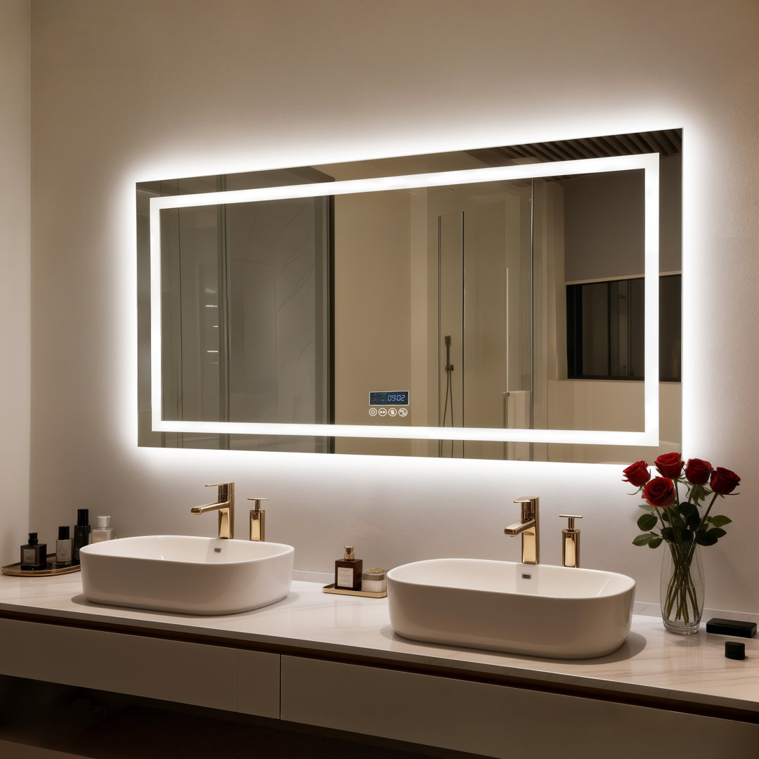 Rectangle Bluetooth Led Mirror