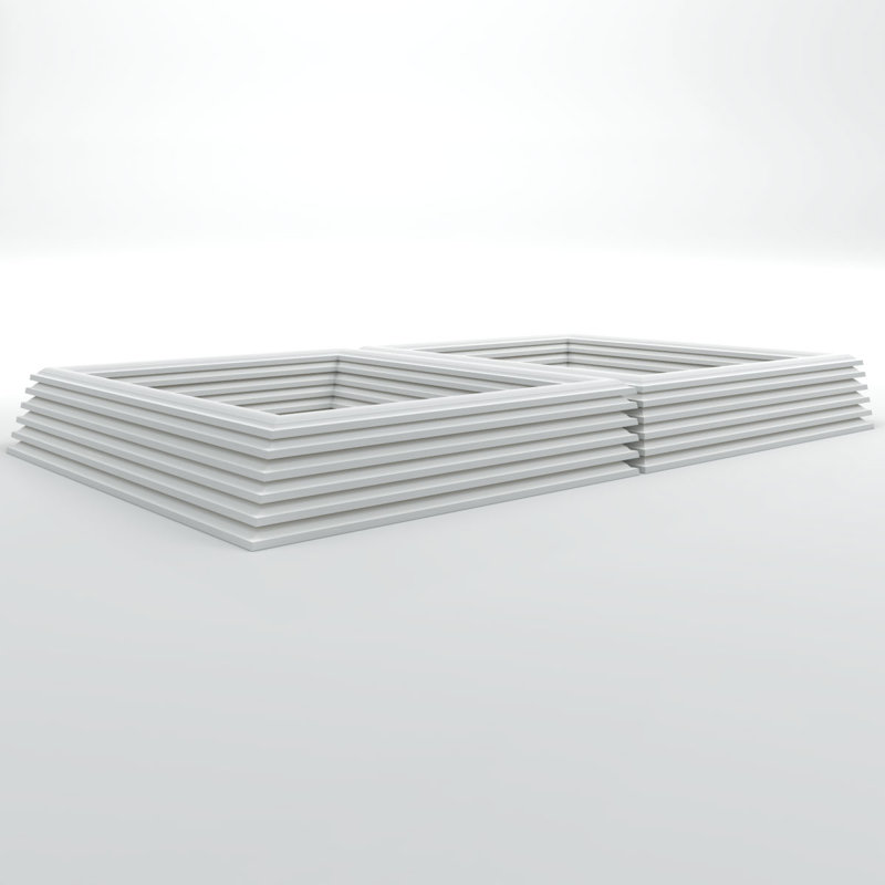 Adjustable White Polyurethane Full Wall Wainscot Paneling Kit