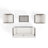 Cobe 4pc Wicker Outdoor Sofa Patio Furniture Set