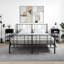 Dungall 35cm W Iron Bedside Table-1133635093