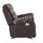 Bruni Brown Glider Recliner