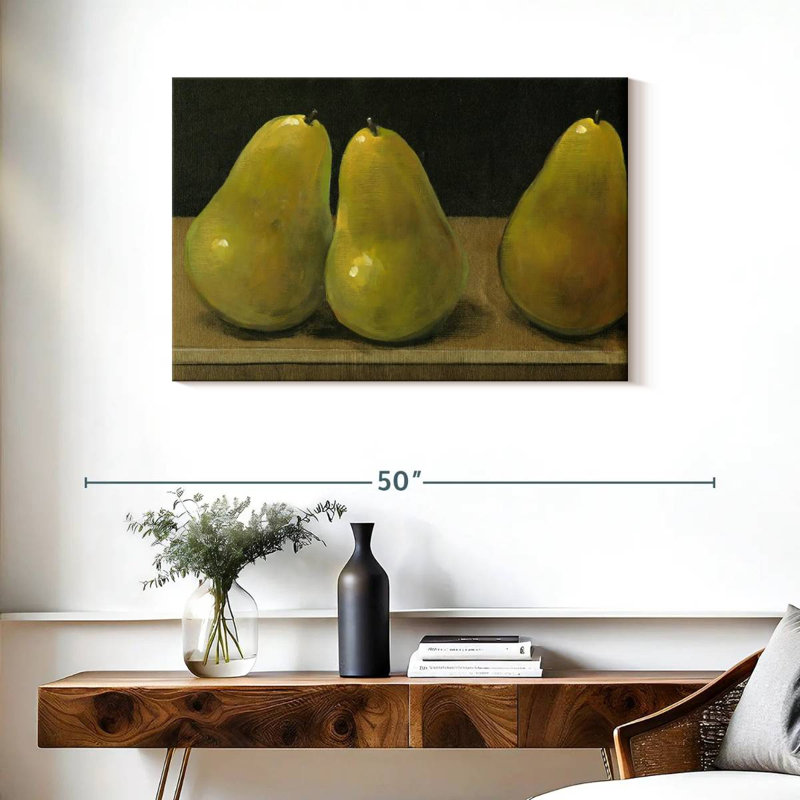 Yarlin Pear Study, 24" H x 36" W