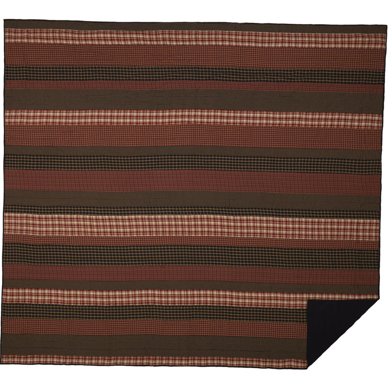 Beckham Traditional Cotton Quilt, California King Quilt