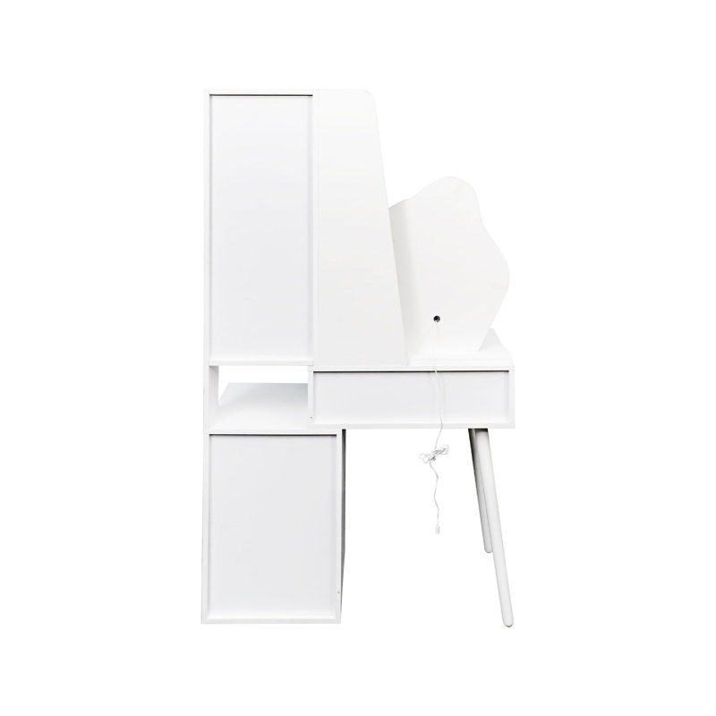 Vanity Table With Mirror And Lights