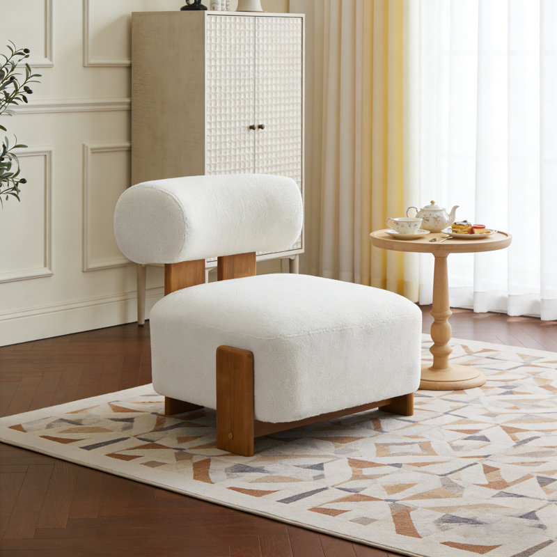 Méridienne Modern Boucle, Blanc