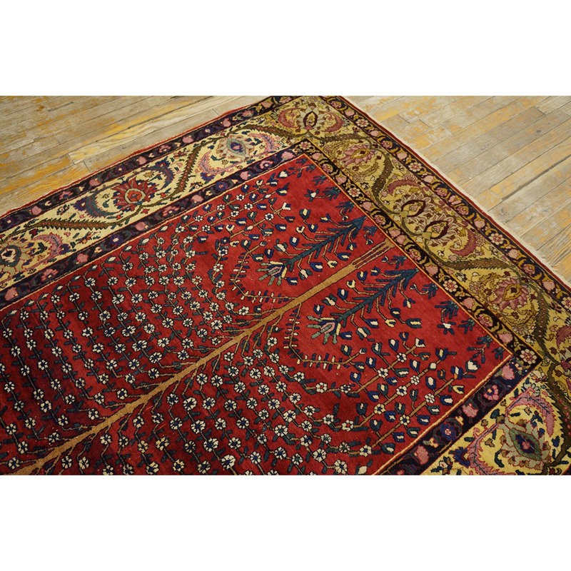 Hand Knotted Wool Geometric Area Rug