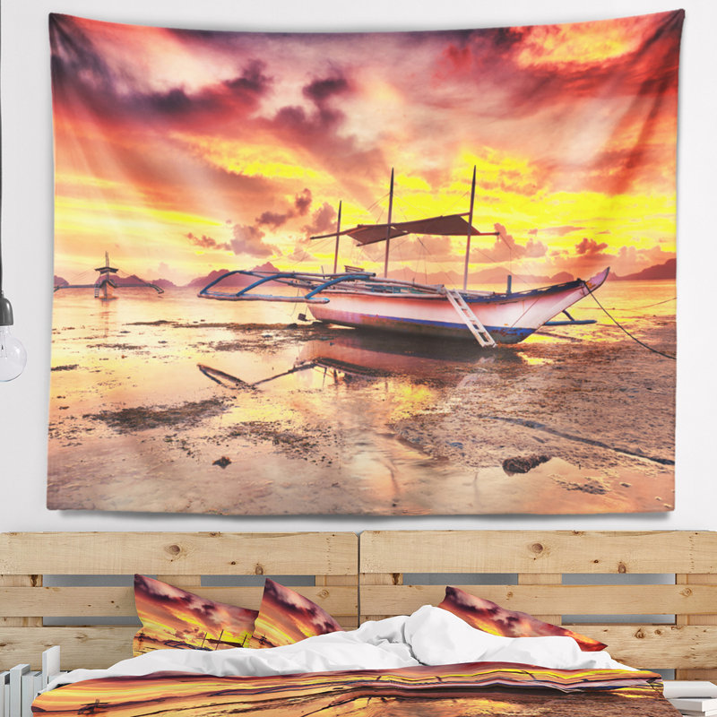Polyester Tapestry, 50" H x 60" W