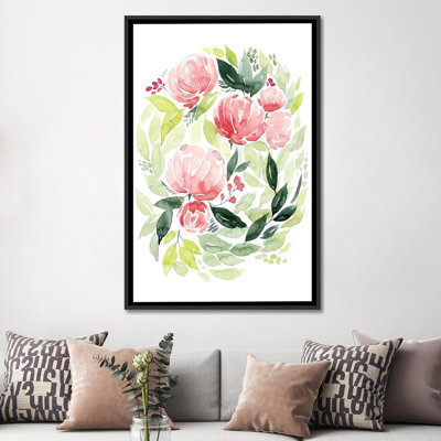 Buoyant Bouquet I par Grace Popp - Toile tendue avec châssis sur toile tendue
