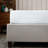 Upholstered Platform Bed Base with Wood Slats, Queen, Oatmeal-806559039-806559034