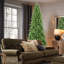 Arbre de Noël de style scandinave avec pointes, PE + PVC, installation rapide, support en métal robuste-120358587