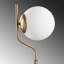 Élégante lampe sur pied dorée avec corps en métal, 11,8 x 11,8 x 66,1 pouces | Plaque de base de 30 cm, câble de 98,4 pouces, interrupteur marche / arrêt | Douille E27 de 40 W maximum (ampoule non incluse) | Éclairage moderne pour le salon et la chambre à coucher-932149332
