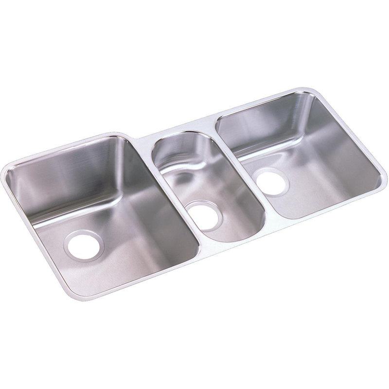 Évier de cuisine encastrable L 40 po x l 20,5 po Lustertone