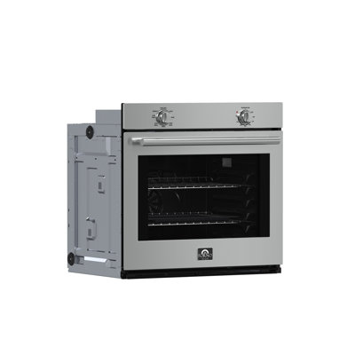 Four mural simple en acier inoxydable Forno Vomero, 5 pieds cubes Four à convection 3550 Watts