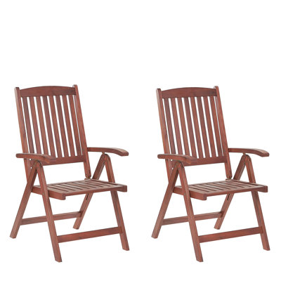 Brodbeck Foldable Outdoor Patio Dining Armchair
