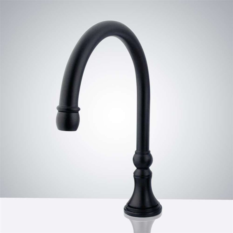 Robinet sans contact Fontana, finition bronze