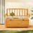 Outdoor Wooden Storage Bench, Patio Storage Box With Portable Handle & Seating, Deck Storage Bench With Armrest And Backrest For Backyard & Balcony, Yellow