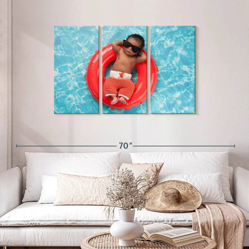 Leisha Swim Ring Baby, 28" H x 45" W