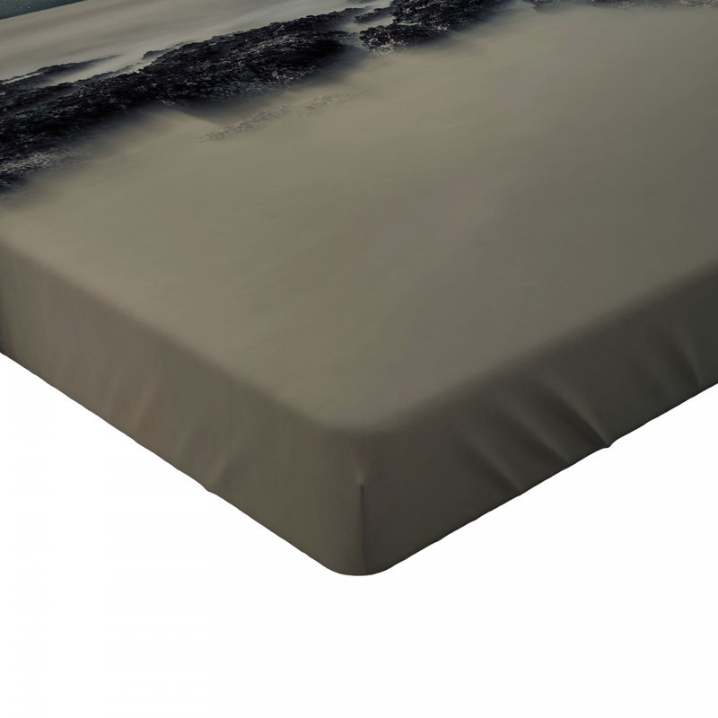 Space Microfiber Fitted Sheet, Full/Double Fitted Sheet
