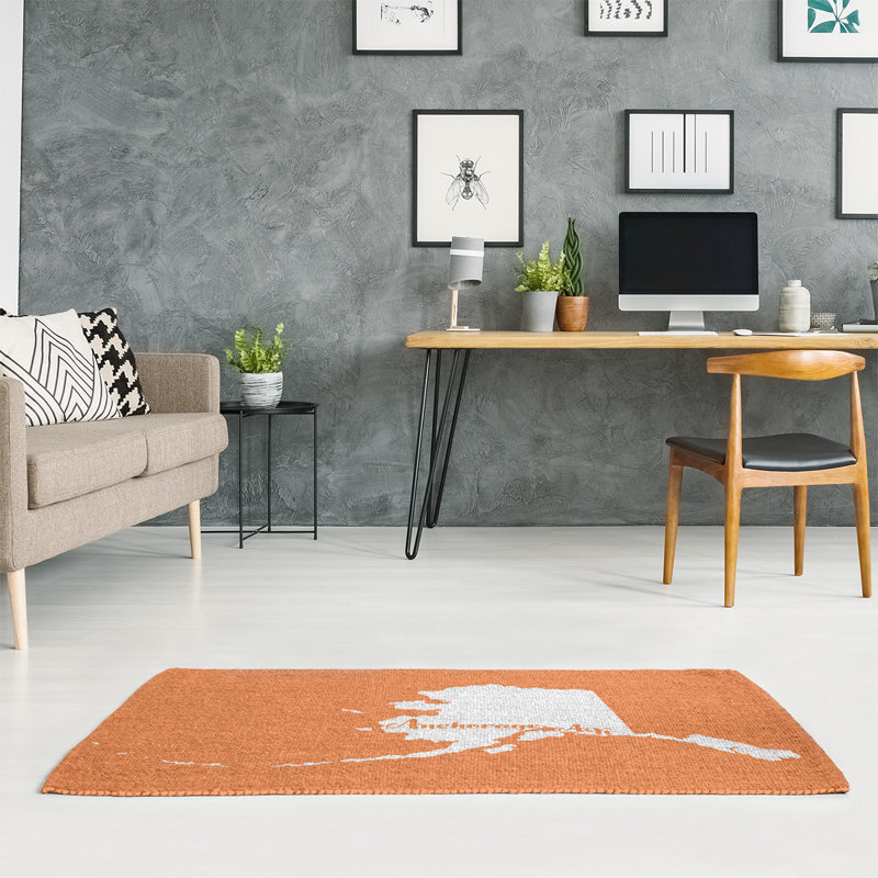 Chenille Indoor Rug, Rectangle 5' x 7'