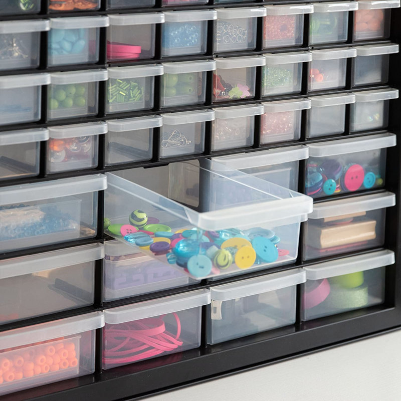 Caisse en plastique 44 tiroirs