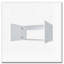 Armoire murale blanche 2 portes