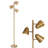 Bernal 64'' Bronzed Tree Floor Lamp