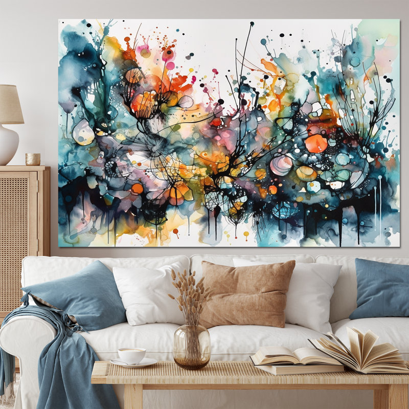 Captivating Boho Dance II - Abstract Canvas Wall Art