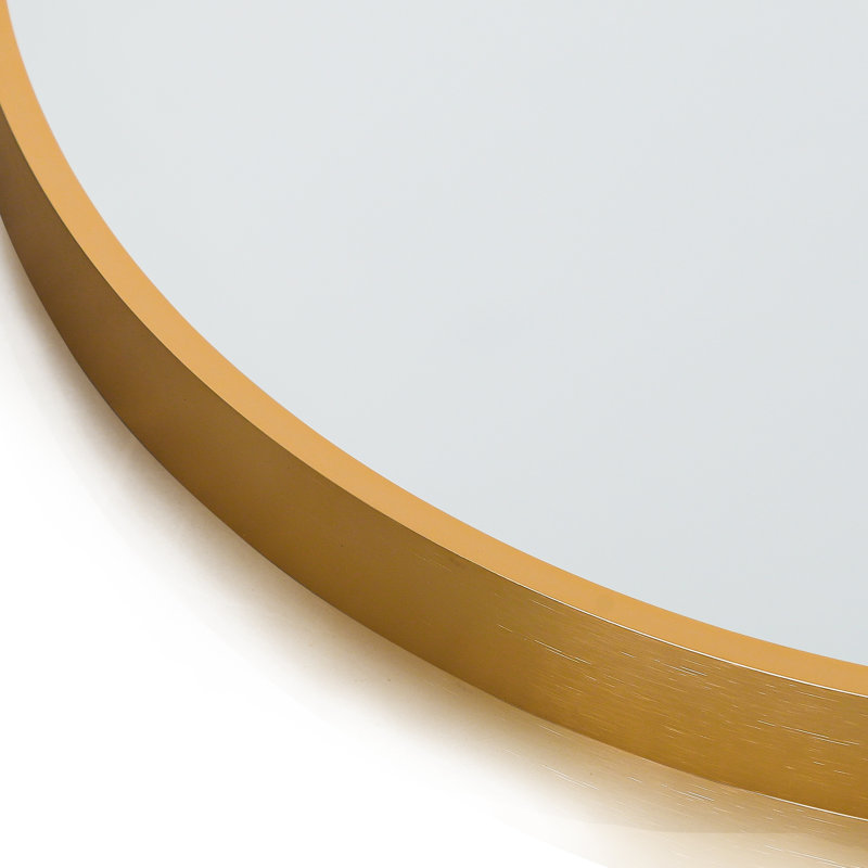 Dresser and Leaning Mirror, Gold