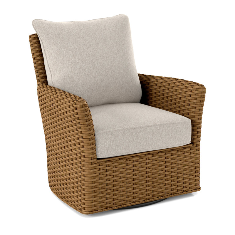 Lanai Armchair, Honey, Snow Crypton Performance; 0884-91