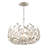 Aumiller 5 Light Matte White Chandelier-649450316