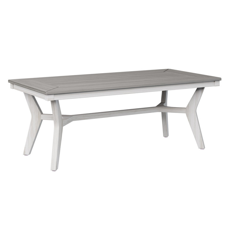 Table basse berlinoise Berlin, Bois flottant gris, Coquille de mer