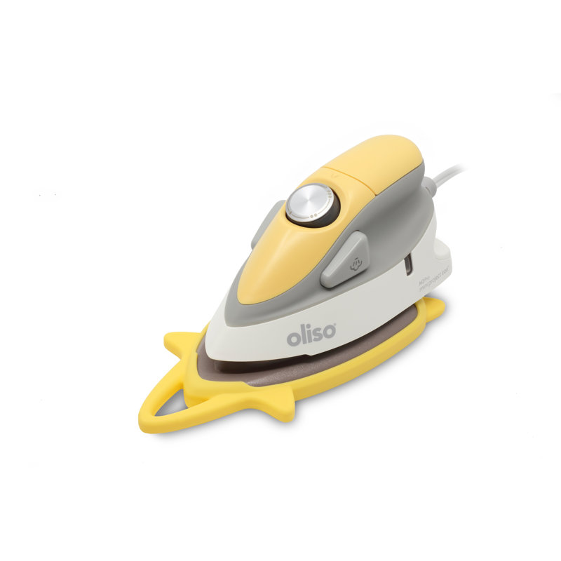 Oliso Non Stick Soleplate Iron, Yellow