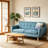 Mirsade 67.25" Flared Arm Loveseat, Loveseat, Modern Sofa, Accent Sofa-599668186