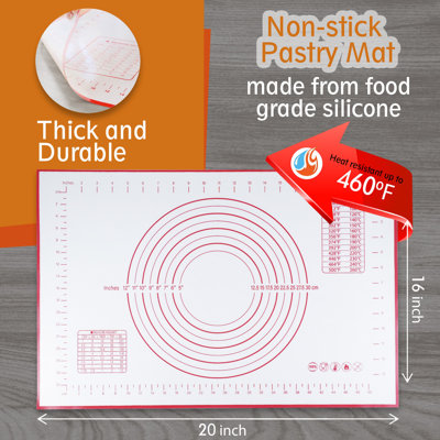 Cheer Collection Non-Stick Silicone Baking Mat
