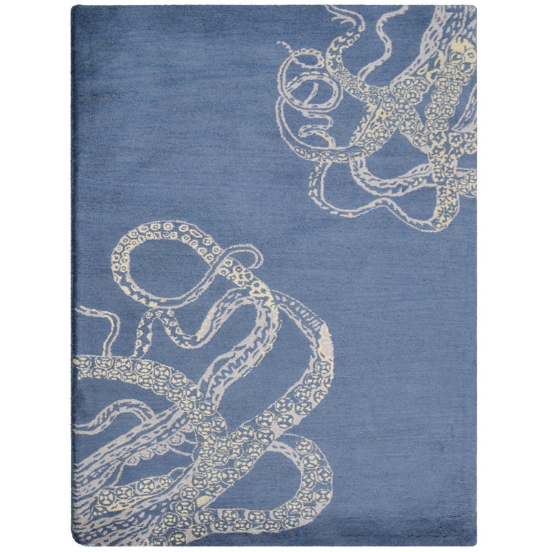 Tapis rectangulaires en laine touffetés à la main Glasscock