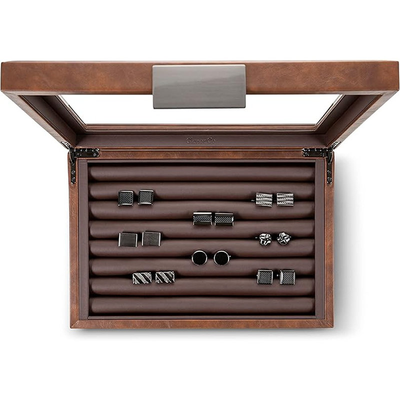 Box - Holds 70 Cufflinks - Luxury Display Jewel...
