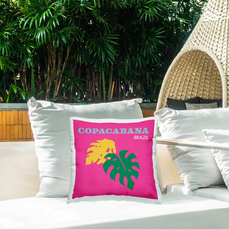 Coussin extérieur Copacabana