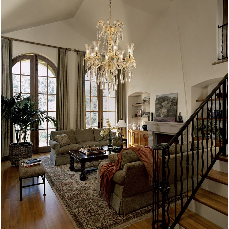 8 - Light Dimmable Classic / Traditional Chandelier