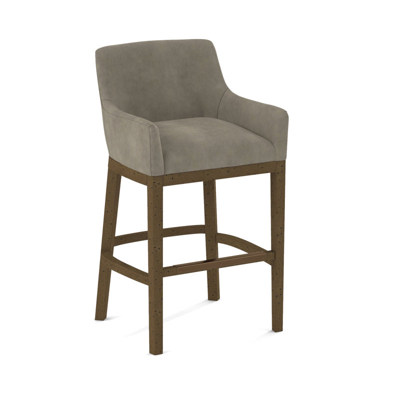 Upholstered Stool, English Saddle, Applause Ashton