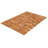 Tapis de zone brune/brune 10 pi x 7 pi 10 po one-of-kind Steller