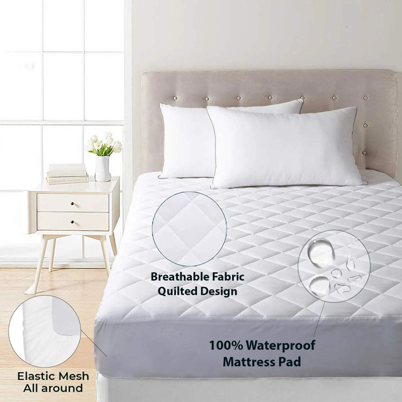 Housse de protection matelassée pour matelas Luxury Luxury, Très grand