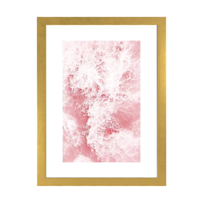 «Pink Ocean» par Sissi & Seb - impression d'art graphique