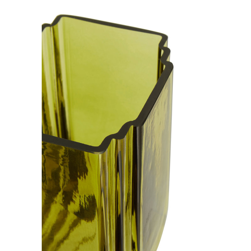 Daiji Glass Table Vase, Green