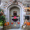 Décoration d'Halloween qui s'écrasent une sorcière dans un arbre (H 51 po), sorcière qui se brise dans un arbre, accessoires de sorcière écrasés pour Halloween