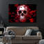 Skull And Petals Canvas Print-92517218