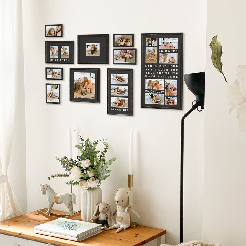 Hanging Picture Frame Collage Wall Gallery